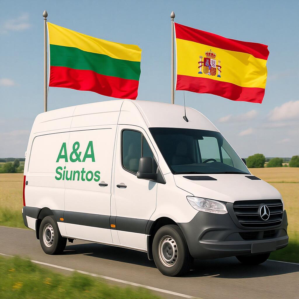A&A Siuntos: Lietuva – Ispanija – Lietuva